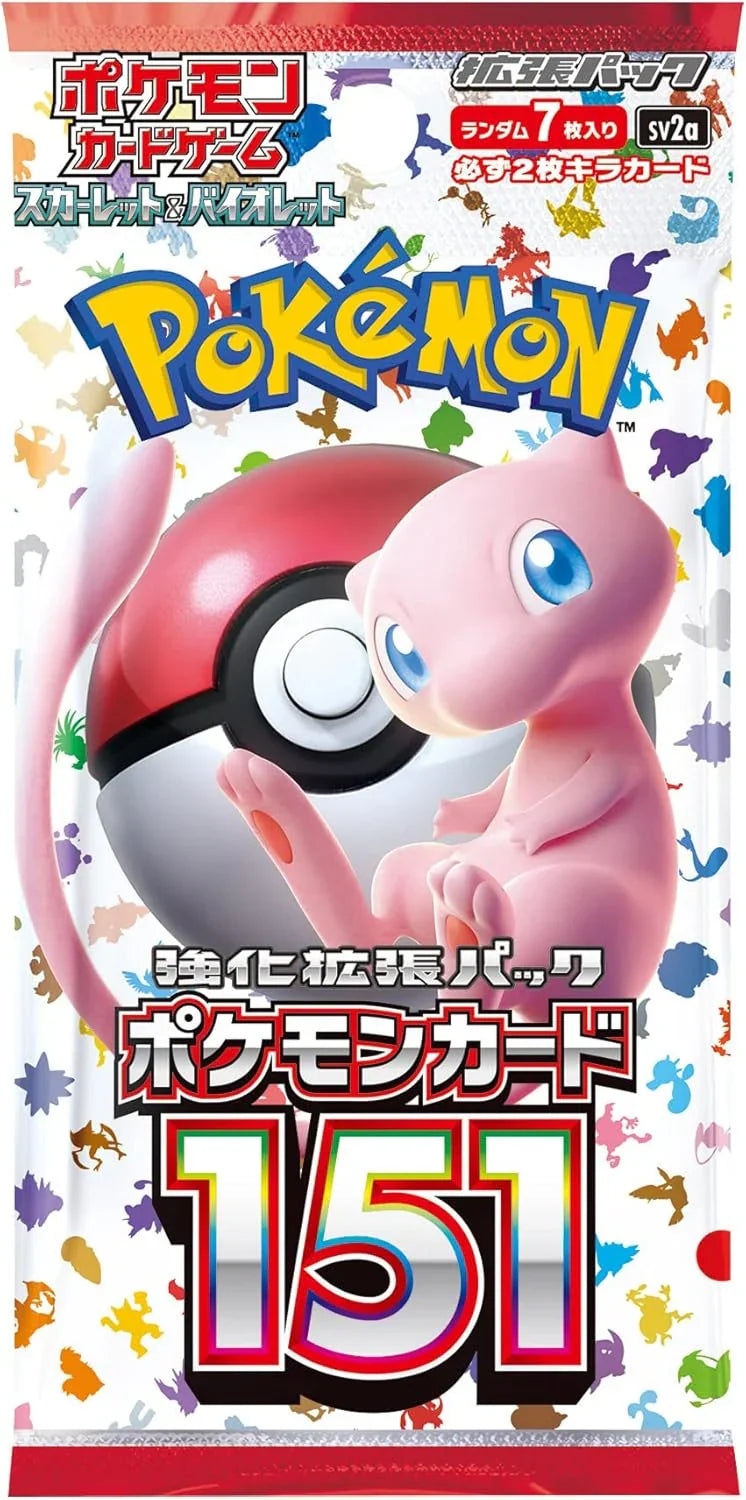 Pokemon TCG - Scarlet & Violet - 151 (SV2a) - Booster Pack (Japanese)