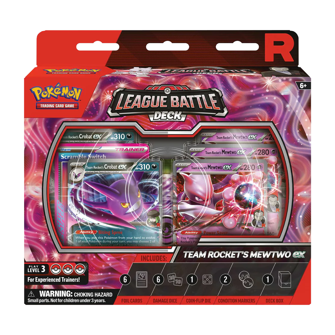 Pokemon TCG - Scarlet & Violet - League Battle Deck - Team Rocket's Mewtwo ex
