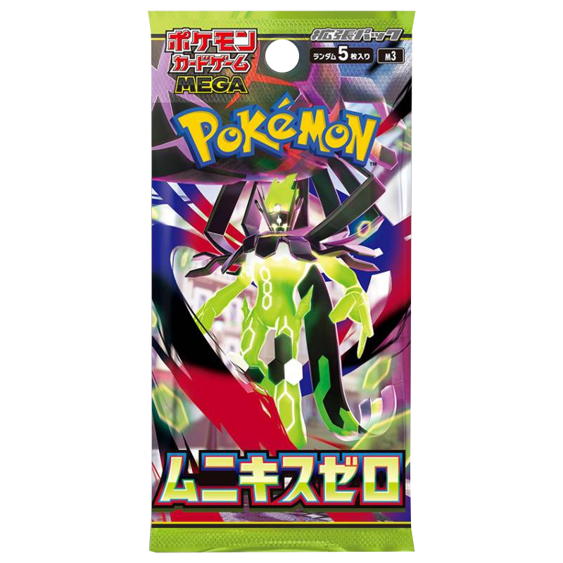 Pokemon TCG - Mega Evolution - Nihil Zero/Munikis Zero (M3) - Booster Pack (Japanese)